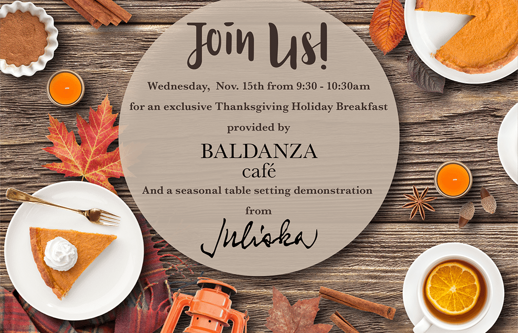 NewCanaanMoms & DarienMoms exclusive Baldanza Café Breakfast Event