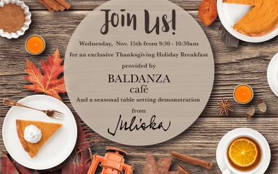NewCanaanMoms & DarienMoms exclusive Baldanza Café Breakfast Event