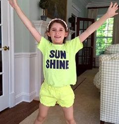Sunshine for Scarlett, 2018! Walk to Cure Cystic Fibrosis