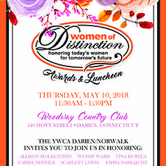YWCA Darien/Norwalk Announces 2018 Women of Distinction