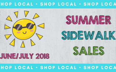Shop Local! SIDEWALK SALES from Old Greenwich to Fairfield & Everything in Between