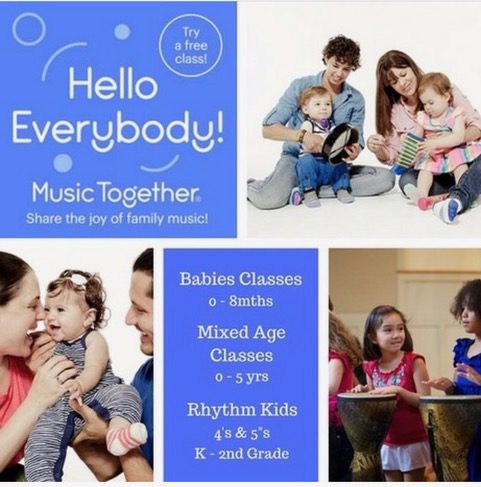 Music Together offers UNLIMITED FREE BONUS AND MAKEUP CLASSES!