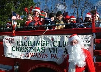 Santa's Workshop and Rides on Old Faithful Fire Engine @ Kiwanis Park
