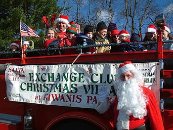 Santa's Workshop and Rides on Old Faithful Fire Engine @ Kiwanis Park