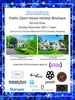 Open House Holiday Boutique Benefitting Filling in the Blanks!