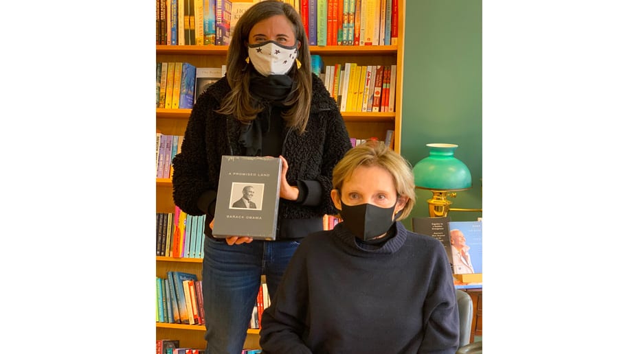 Barrett Bookstore offers a deluxe, signed copy of Barack Obama’s memoir A Promised Land at online auction to benefit Phase Two of Corbin Cares, in partnership with The Darien Foundation