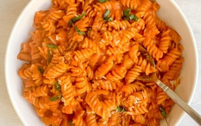 Spicy Fusilli with Tomato + Cream
