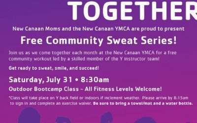 Join us and the New Canaan YMCA for a Bootcamp Class on 7/31!