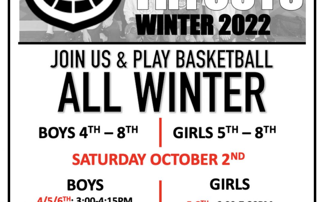 It’s time for winter tryouts with High Rise Basketball! 