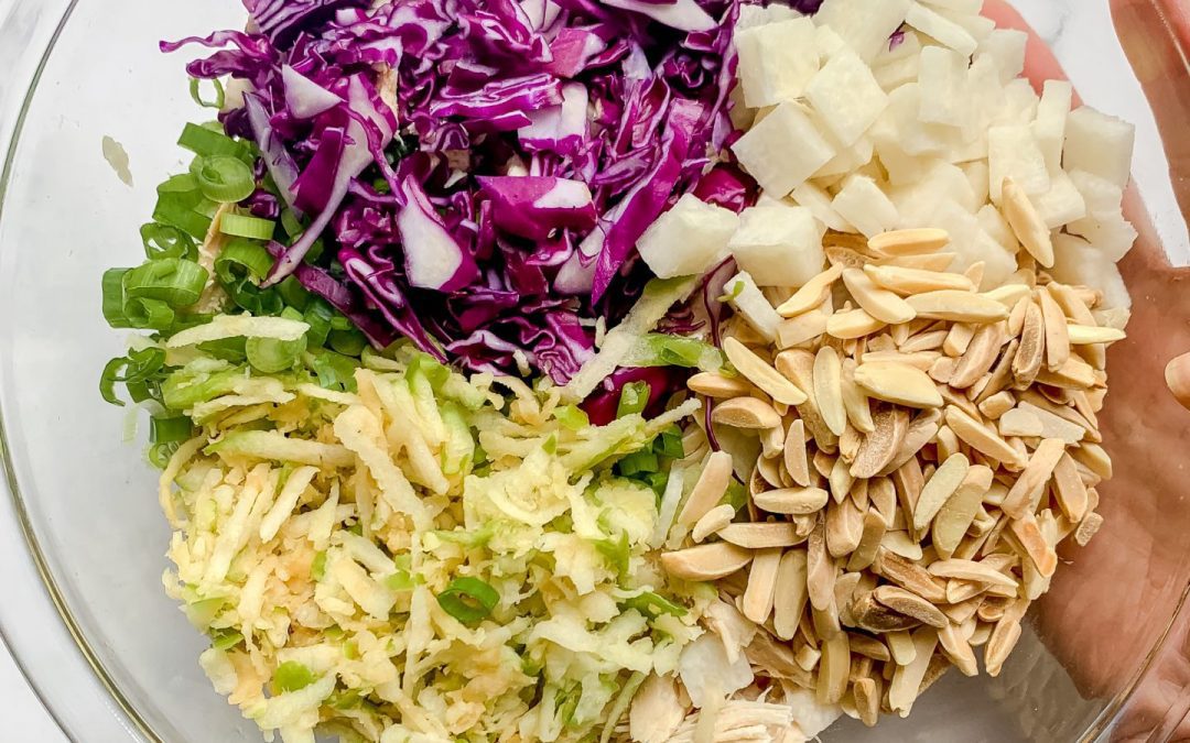 Chicken Salad with Apple + Almonds!