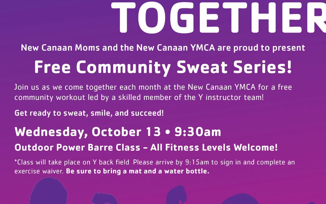 You’re invited: 10/13 Power Barre Class at New Canaan YMCA!