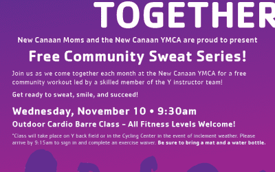 You’re invited: 11/10 Cardio Barre Class at New Canaan YMCA!