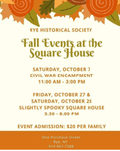 The Rye Historical Society presents Civil War Encampment