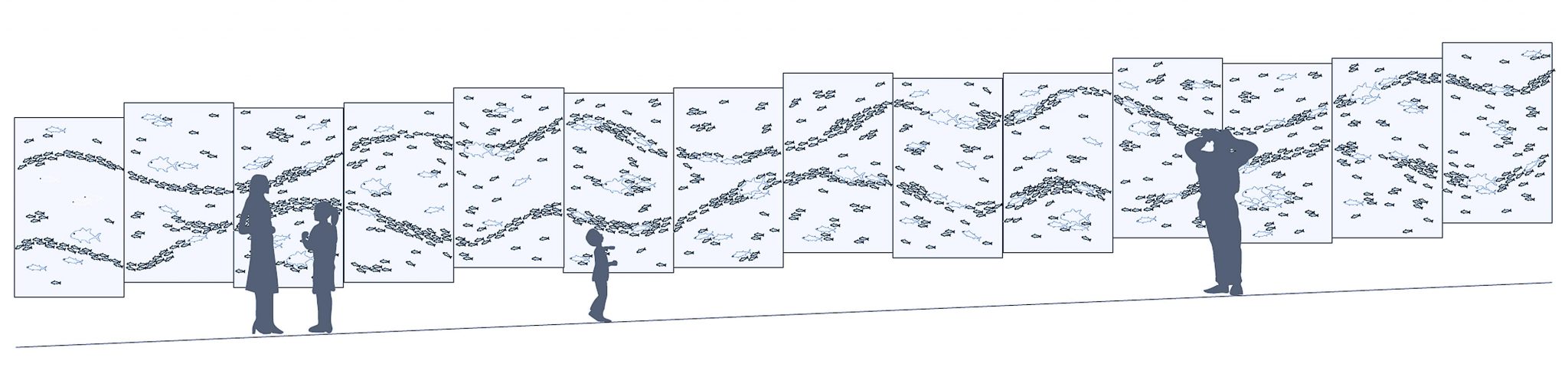 Buy a "fish" and add your name to Maritime Aquarium's new donor wall