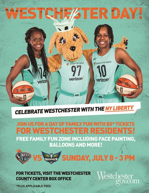 Celebrate New York Liberty Westchester Day!!!
