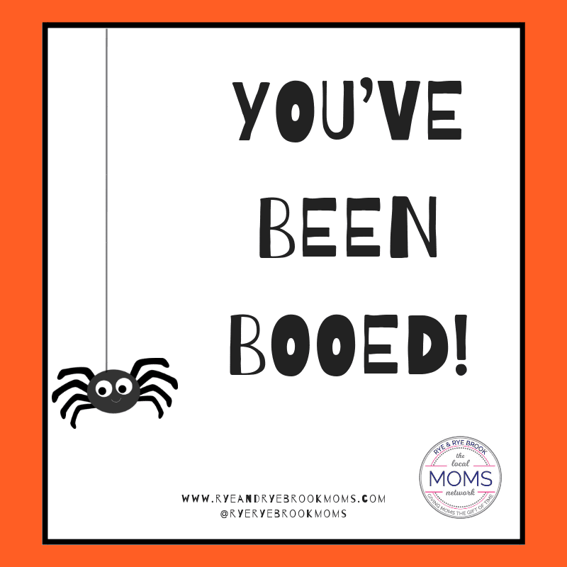 You’ve Been Booed! Rye and Rye Brook Moms Edition