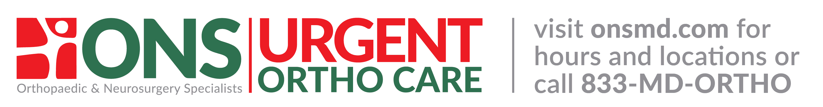 ONS Urgent Ortho Care Now Available Weekdays in Harrison