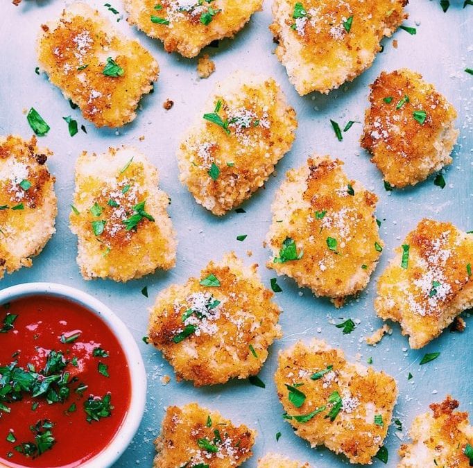 Easy Weeknight Recipe: Baked Chicken Nuggets!