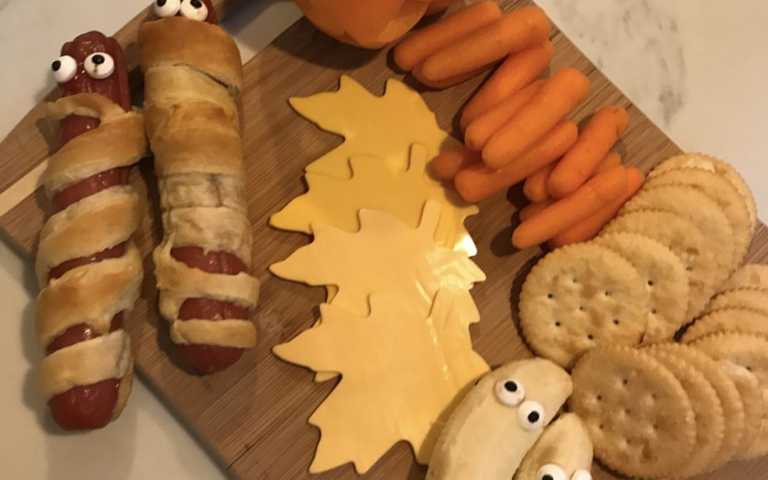 Halloween Kids Dinner Board!
