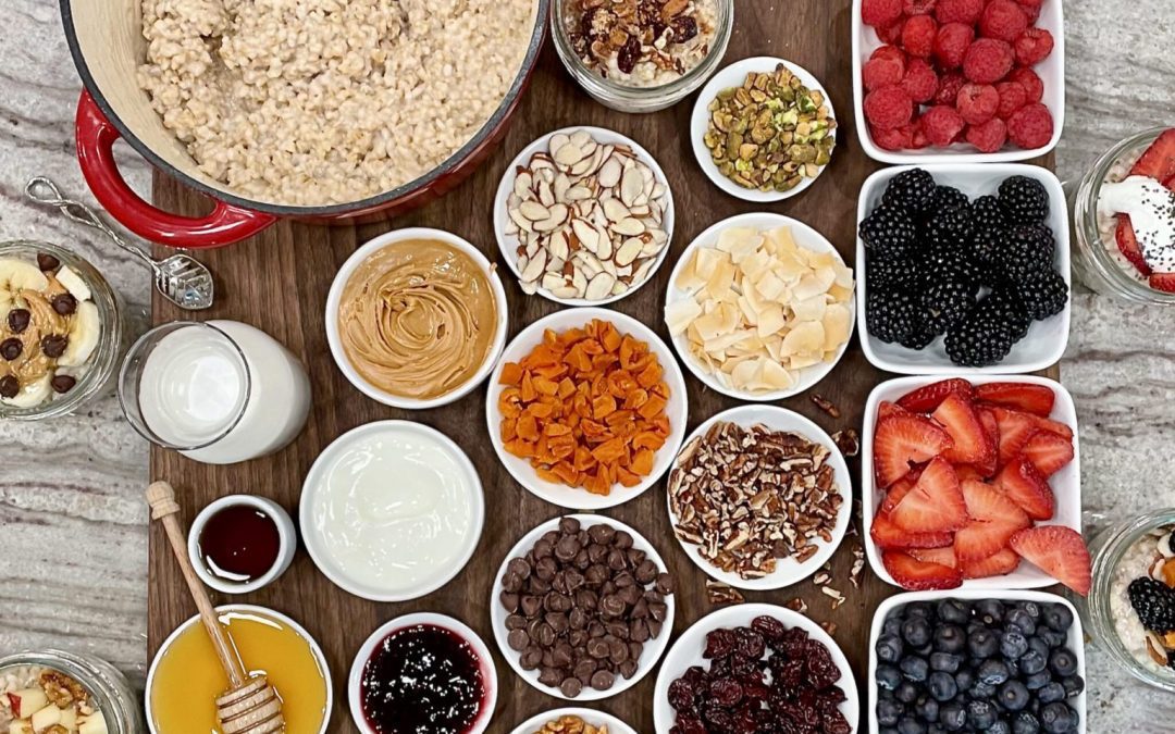 Top-Your-Own Oatmeal Board!