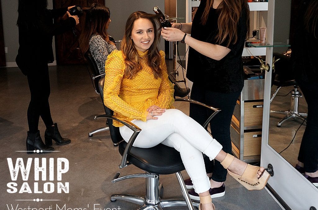 YOU'RE INVITED! WestportMoms Event at Whip Salon – 15% off ANY service on 4/26- Sign up NOW!