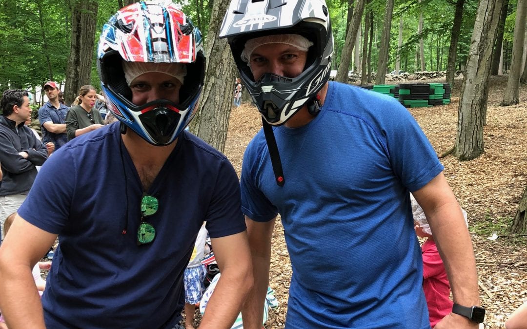 Meet Fred and Greg (our "dads")