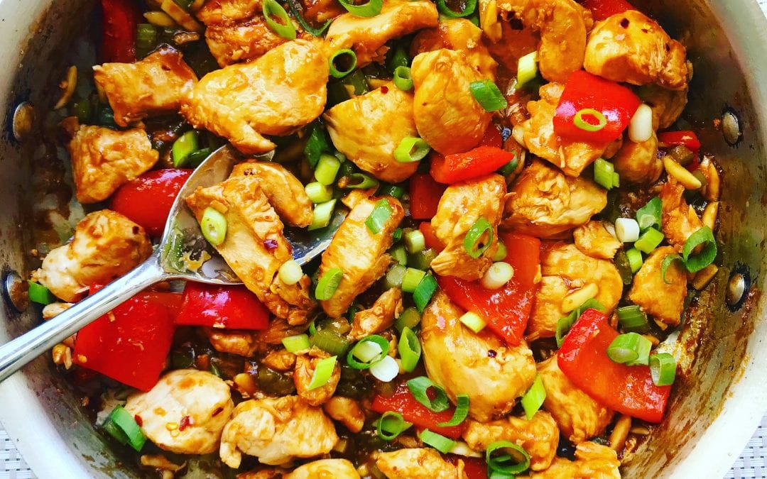 Winner winner, chicken dinner! Kung Pao Chicken from local mom and chef, Amanda Jakubowicz