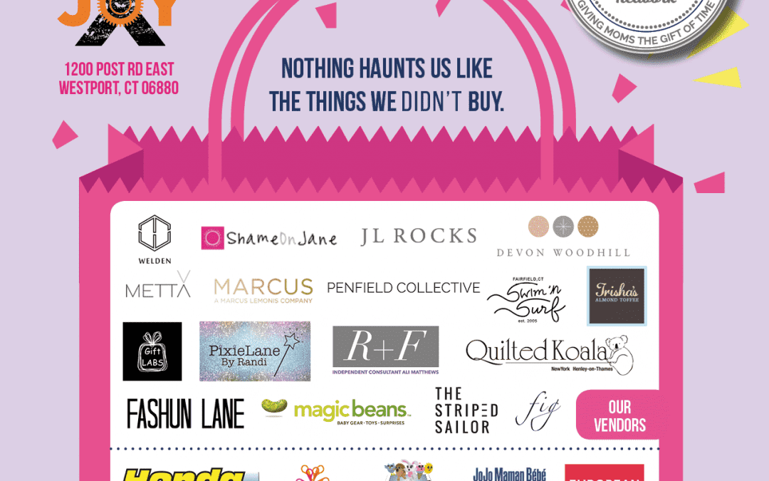 Shop 'til you drop! WestportMoms 2018 Holiday Shopping Event on 11/16!
