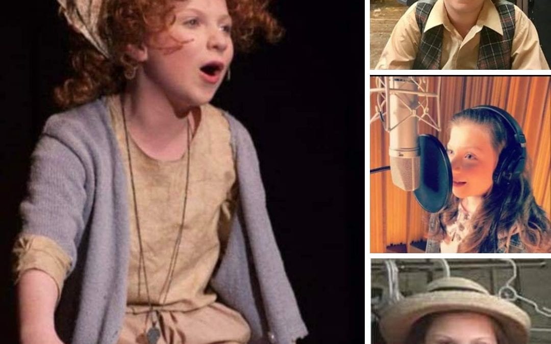 Meet Brooke Lynn – the local 10-yo girl – playing Annie at the Downtown Cabaret this Holiday Season!