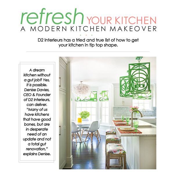 Refresh your Kitchen with these creative ideas from D2 Interieurs!