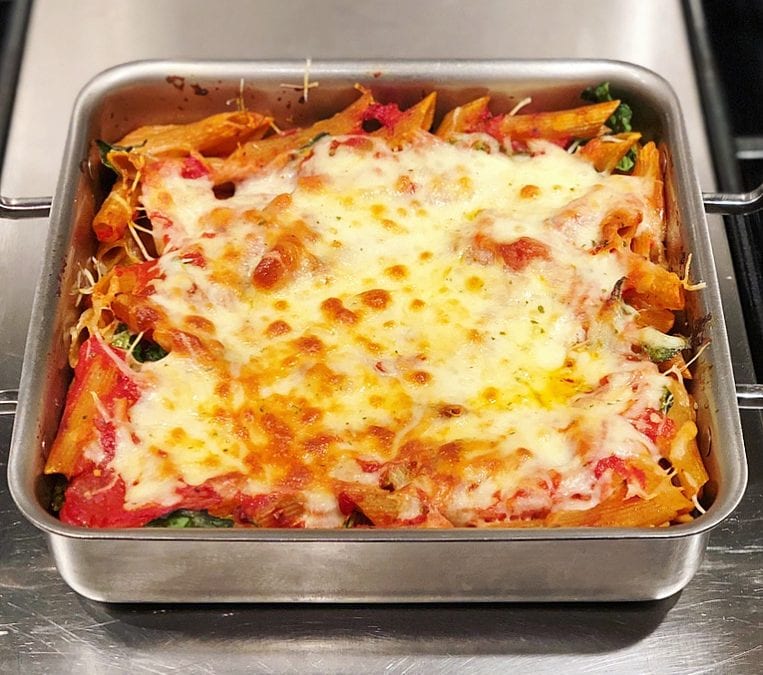 "Healthy" Baked Ziti for kids – and parents – from nutritionist, Robin Barrie