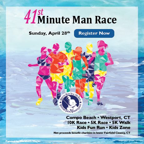 Ready, Set, Go! Register now for the 41st Minute Man Race on April 28th!