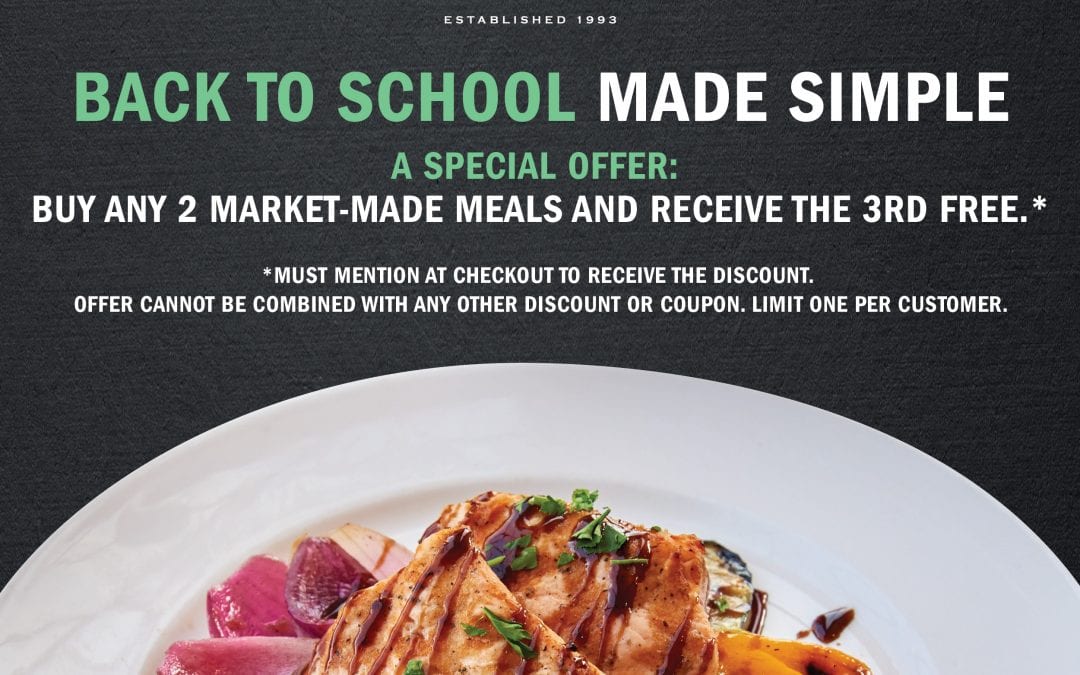Back to school dinners just got a whole lot easier!