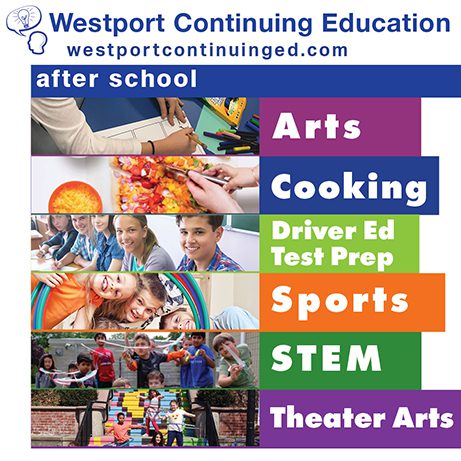 Westport Continuing Ed After-School Programs Start Soon!!