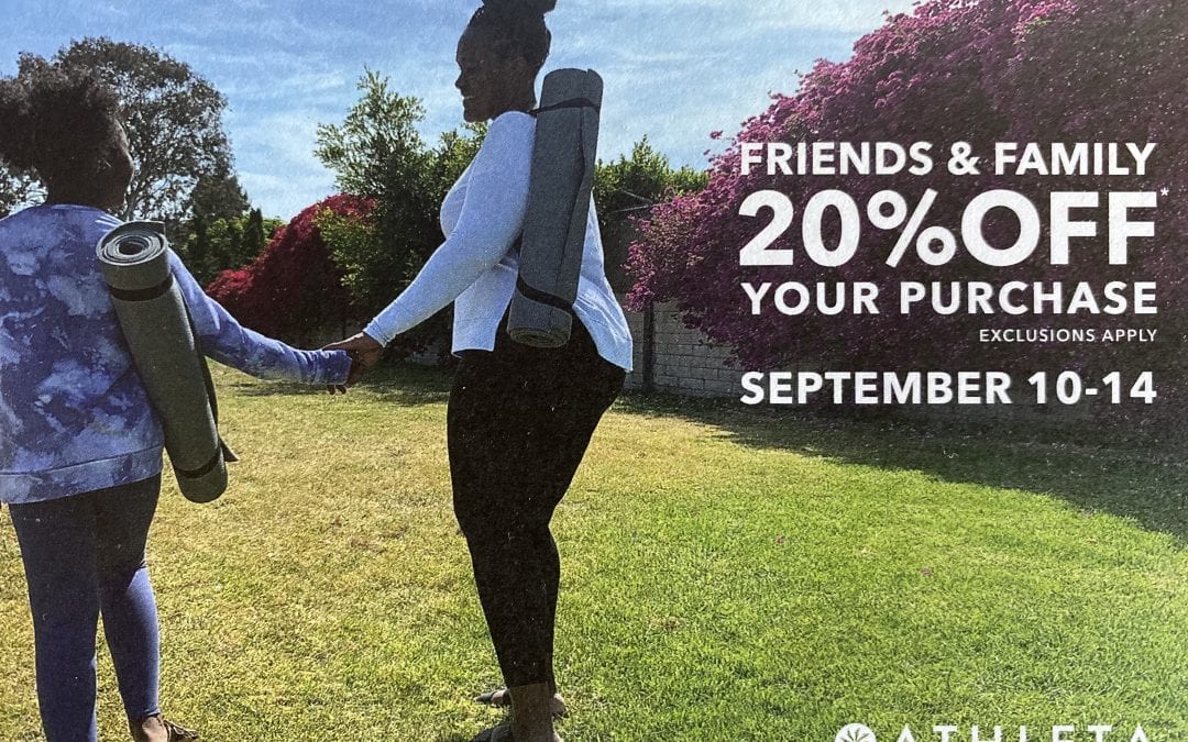 Athleta Friends & Family – Don’t Miss It!