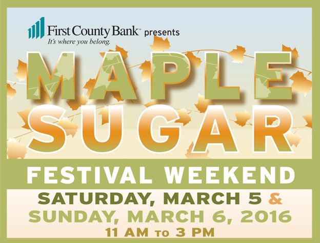Maple Sugar Festival Weekend at Stamford Nature Center