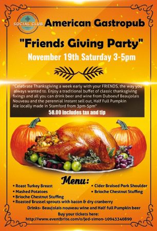 Friends Giving Party!