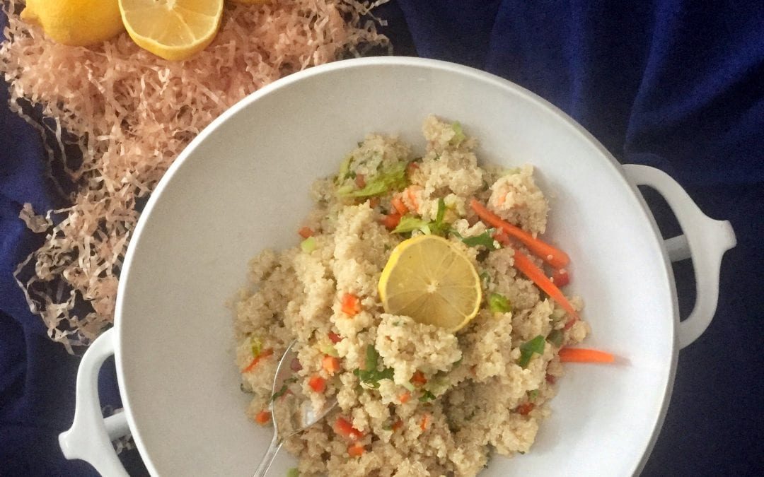 Delicious Quinoa Salad Recipe Courtesy of Anna Gass