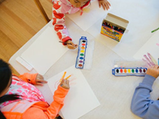 Open Art Studio for Kids at Grace Farms