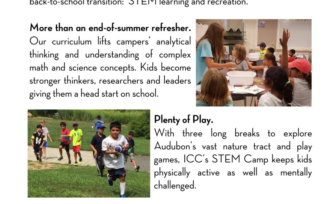 Back by Popular Demand! ICC STEM Camp