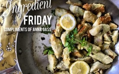 Five Ingredient Friday (FIF)! Artichoke Francese, Compliments of Anna Gass