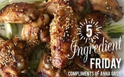 Five Ingredient Friday (FIF)! Teriyaki Wings, Compliments of Anna Gass