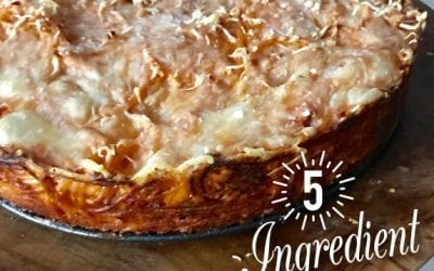 Five Ingredient Friday! Spaghetti Pie compliments of Anna Gass