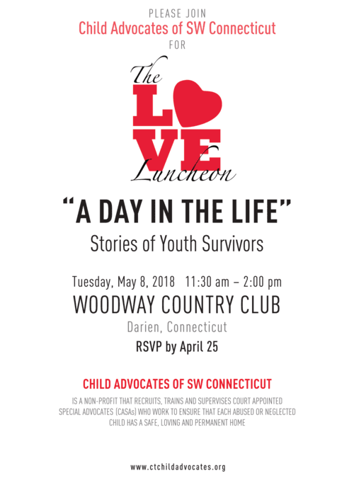 The Love Luncheon to benefit Child Advocates of SW CT