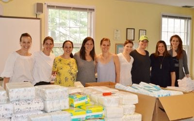 Junior League of Greenwich Delivers Baby Bundles for New Mothers