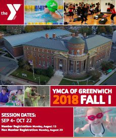 Greenwich YMCA announces Fall Programs, Registration Dates
