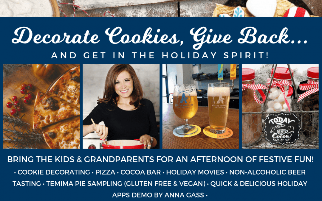 Decorate Cookies, Give Back & Get in the Holiday Spirit!