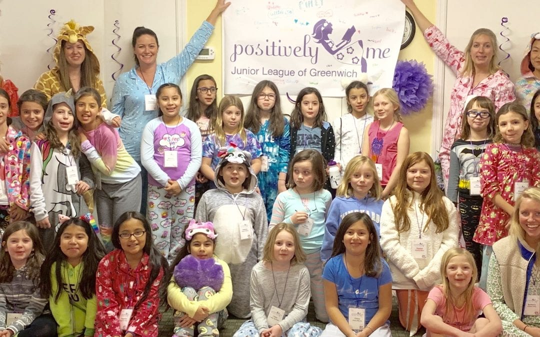 Junior League of Greenwich Hosts First PositivelyMe! Weekend of 2019 for 3rd Grade Girls