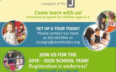 The JCC Preschool at Greenwich Reform School is Now Open for Enrollment