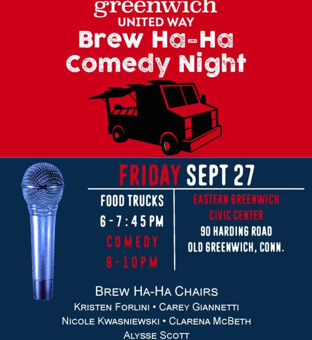 Greenwich United Way presents Brew Ha-Ha Comedy Night!